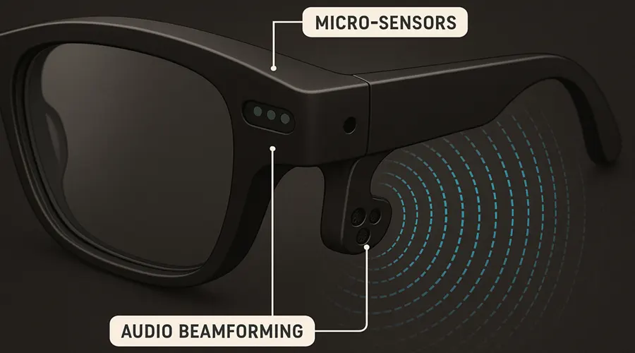 future of hearing aids ar vr آینده سمعک با AR و VR : ناوبری صوتی هوشمند و تجربیات شنوایی مجازی عینک واقعیت افزوده برای کاربران با کمشنوایی