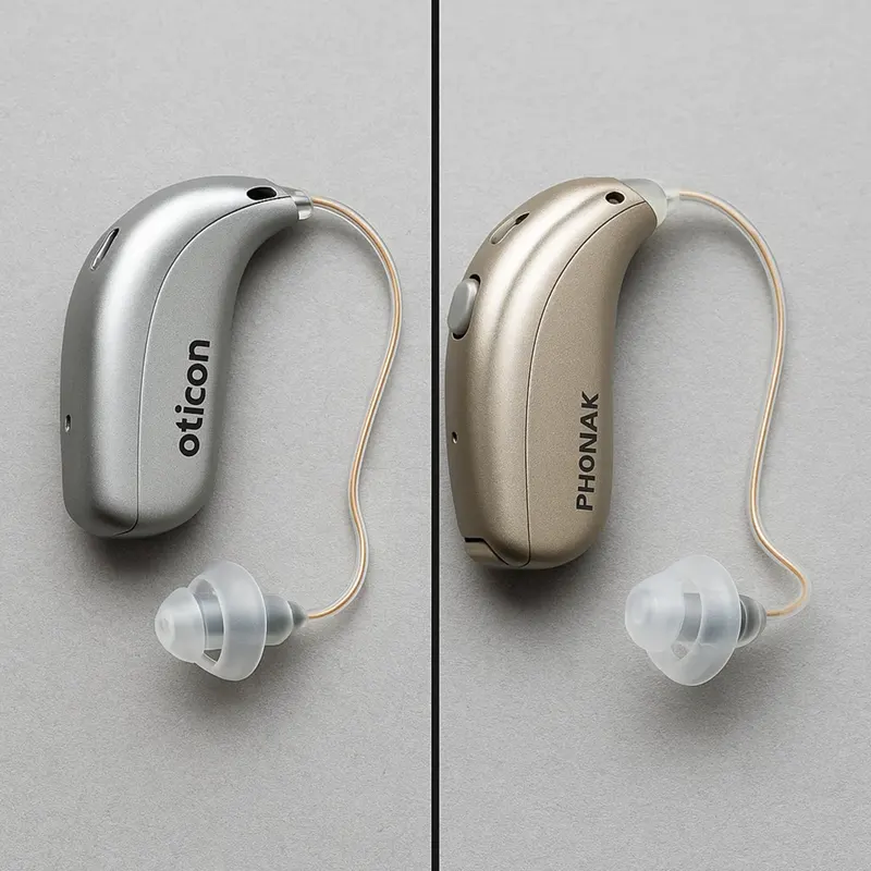 مقایسه سمعک فوناک و اتیکن